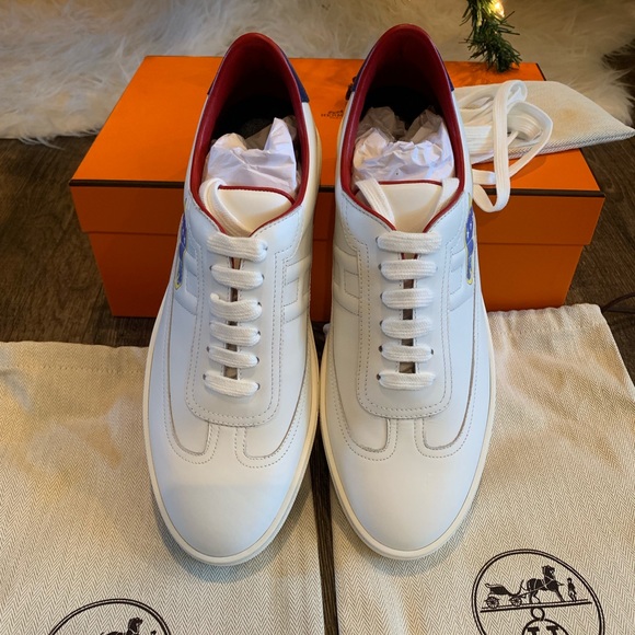 Hermes Exclusive USA Edition Quicker Sneakers - Picture 2 of 4